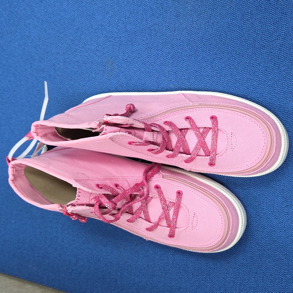 NWT Nee Pink BILLY Classic D|R High‎ Tops Size 7.  Zip Around.